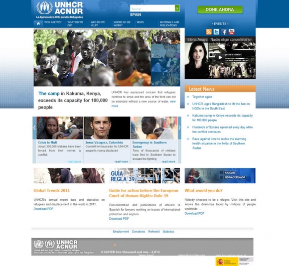 ACNUR - The UN Agency for Refugees, Spain - La Agencia de la ONU para los Refugiados