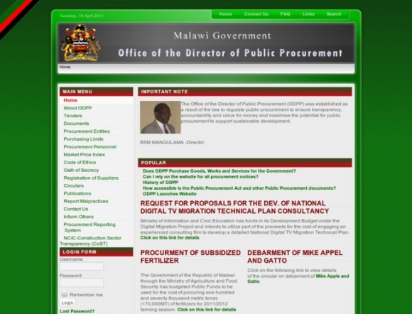 Office of the Director of Public Procurement