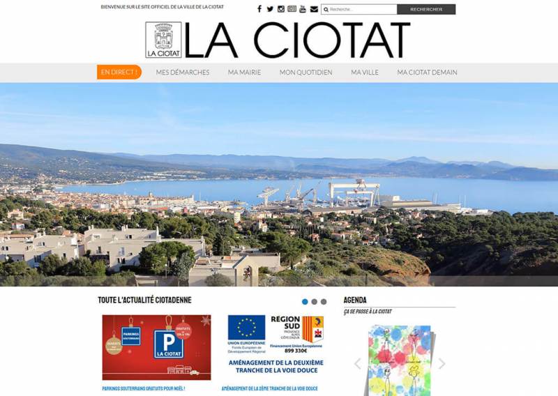 Site officiel de la ville de la Ciotat