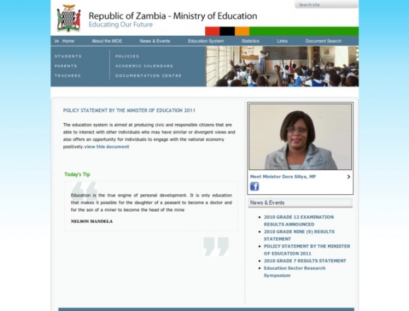 Ministry of Education - Zambia