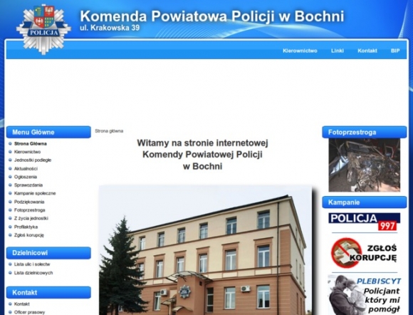 Police Headquarters in Bochnia