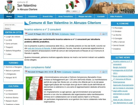 Comune di San Valentino in Abruzzo Citeriore