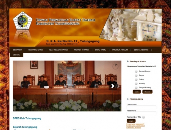 Regional House of Representatives, Tulungagung Regency of East Java Province