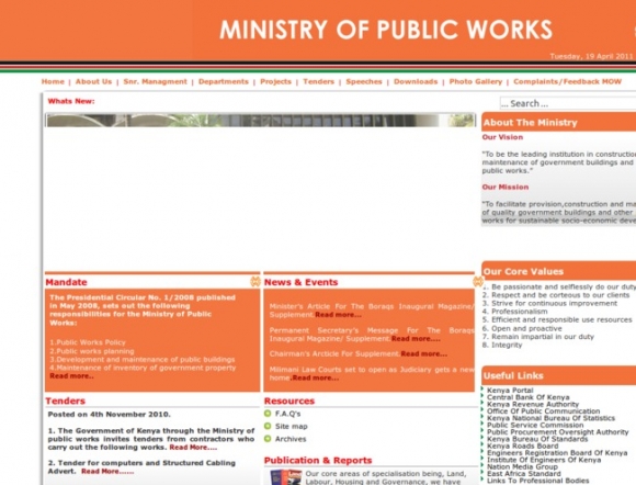 Ministry of Public Works - Kenya