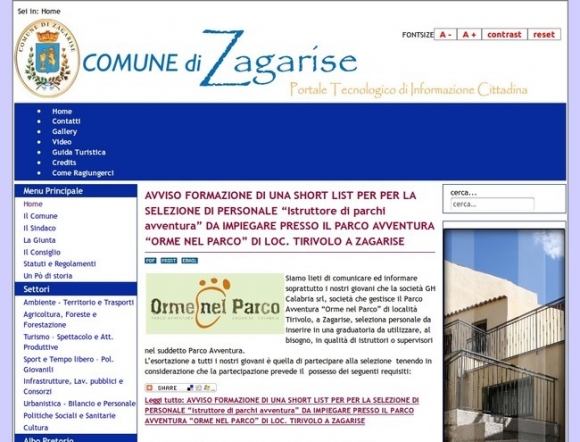 Comune Di Zagarise