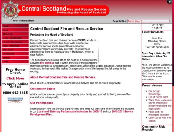Central Scotland Fire and Rescue Service