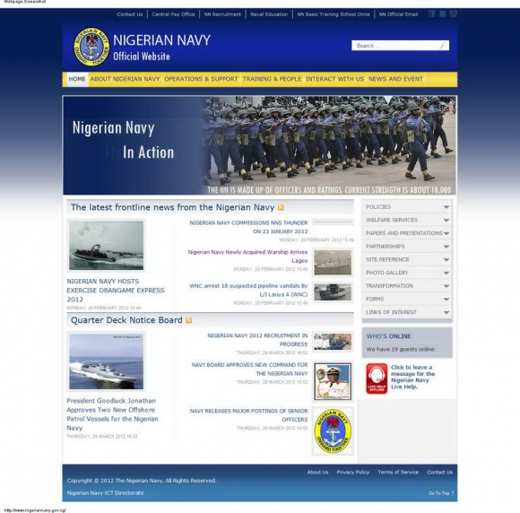 Nigerian Navy - Official Website