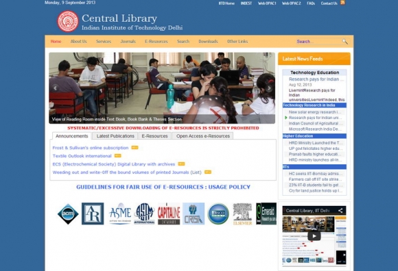 Central Library, IIT Delhi