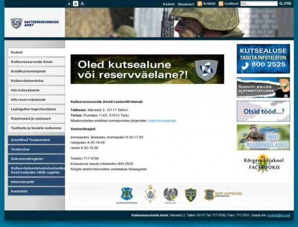 Kaitseressursside Amet - Estonian Defence Resources Office