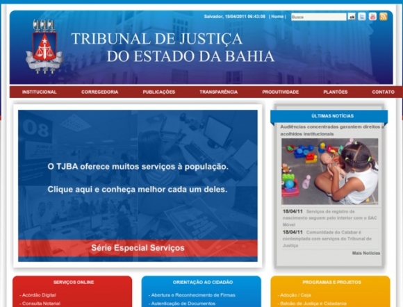 Tribunal de JustiÃ§a do Estado da Bahia