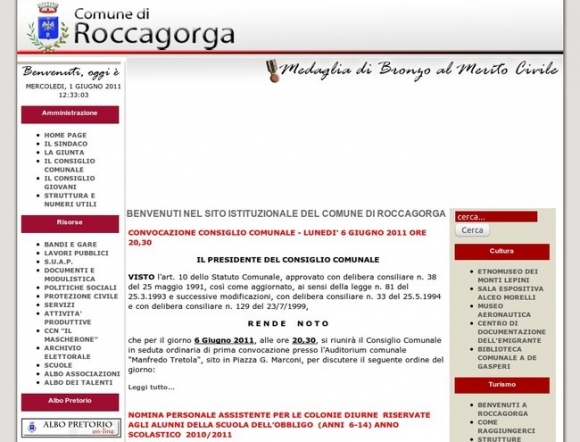 Comune di Roccagorga