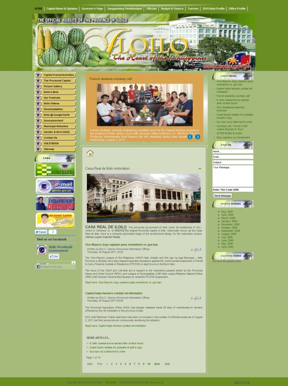 The Official Online Home of the Province of Iloilo