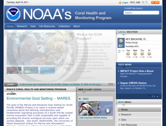 NOAA Coral Health and Monitoring Program