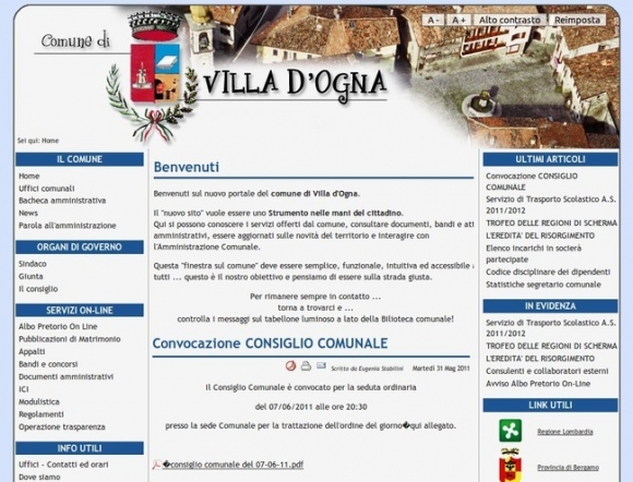 Comune di Villa D'Ogna